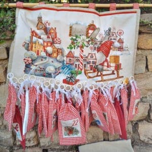 Calendrier de l'Avent (pièce unique)