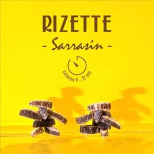 Pâtes Rizettes Sarrasin bio