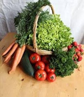 Panier de légumes petit format