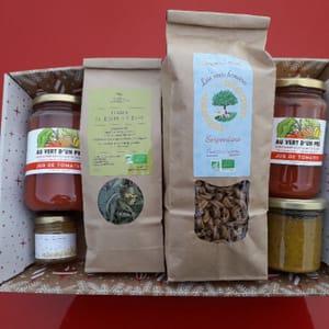 coffret cadeau produits locaux et bio