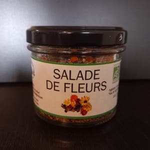 Salades de fleurs