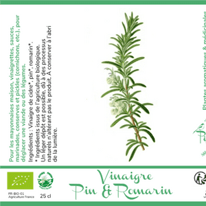 Vinaigre Pin Romarin