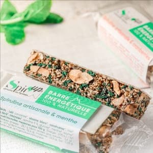 Barre énergétique à la spiruline