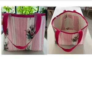 Sac cabas matelassé