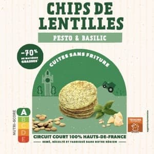 Chips de lentilles
