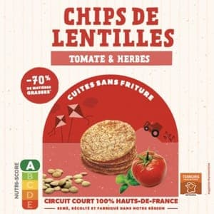 Chips de lentilles