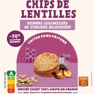 Chips de lentilles