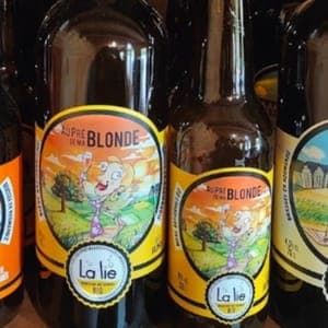 Bière blonde "Au pré de ma blonde"
