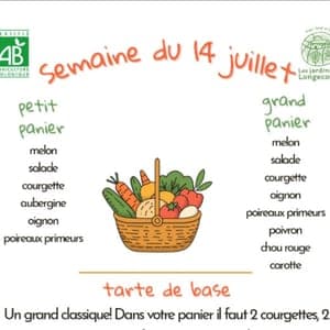 Panier de la semaine