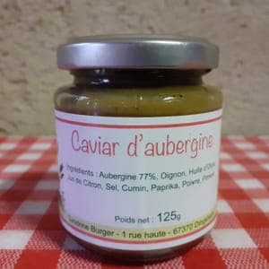 Caviar d'aubergine 