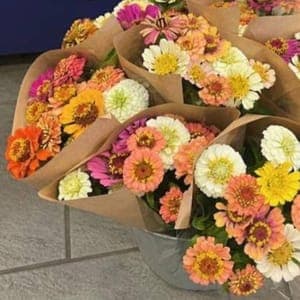 Botte de fleurs de saison AB