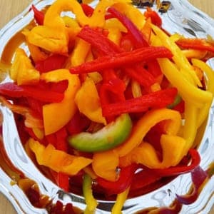 Poivrons lamelles 