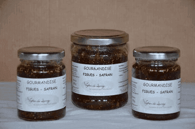 CONFITURE DE FIGUES safranée