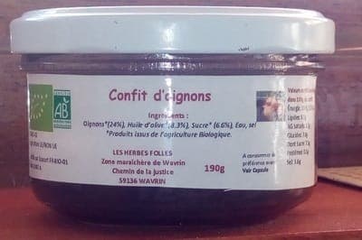 Confits d'oignons