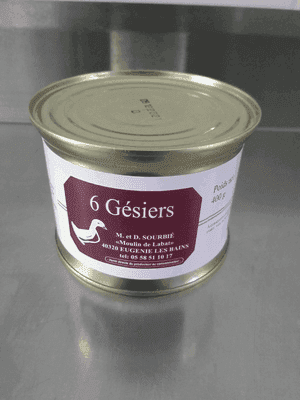 gésiers confits