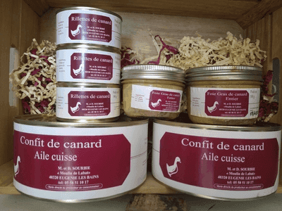 canard entier conserve