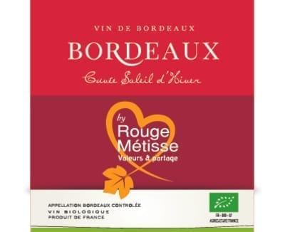 BDX AOC ROUGE MÉTISSE 2018