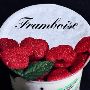 Yaourt framboise brebis