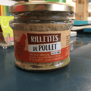 rillette de poulet