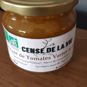 Confiture de tomates vertes