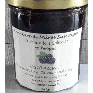 Confiture de Mûres Sauvages "à l'ancienne"