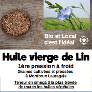 Huile de lin BIO