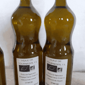huile de tournesol fermière  1ère PRESSION
