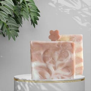 Savon La vie en rose - géranium-rose  musquée sous mention Nature et Progrès