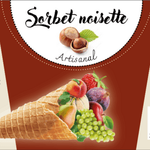 Sorbet noisette
