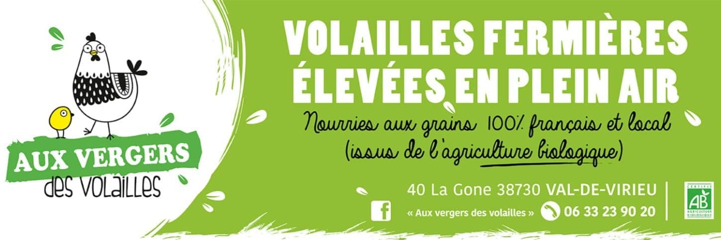 Bannière de Aux vergers des volailles