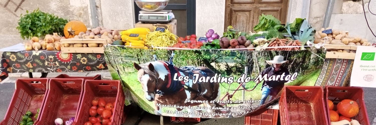 Bannière de Les Jardins de Martel