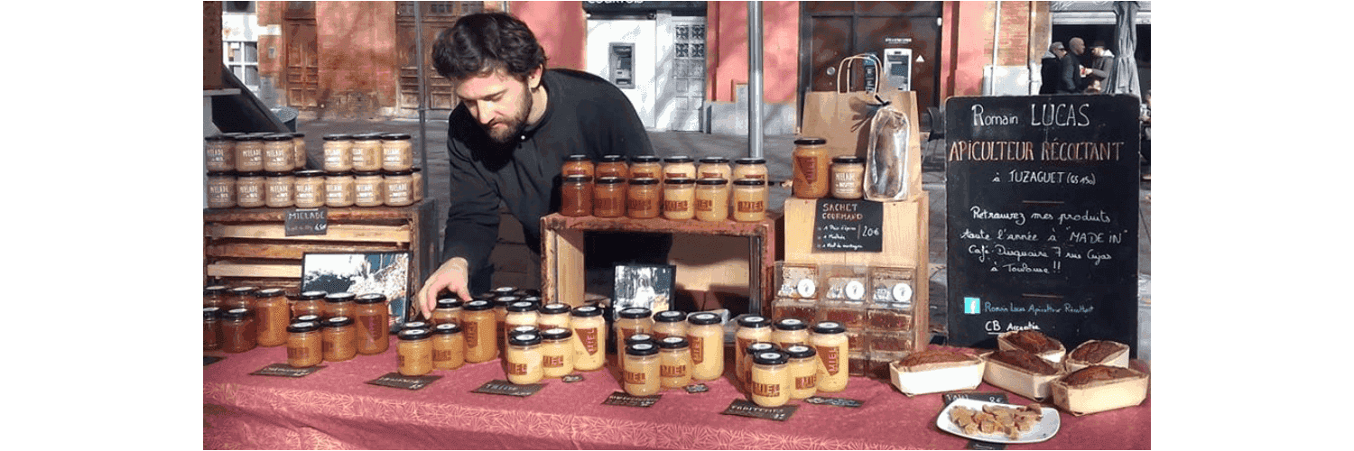 Bannière de Romain LUCAS - Apiculteur Récoltant