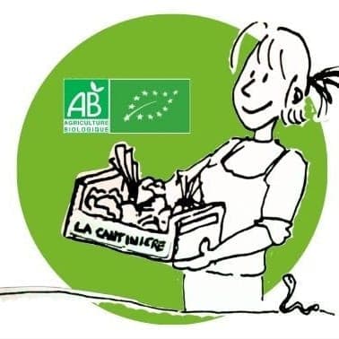 Logo de Jeudi retrait légumes de la Cantiniere