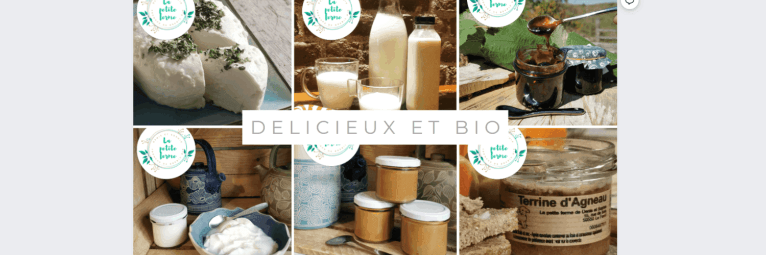 Bannière de La Petite Ferme de Denis et Sophie