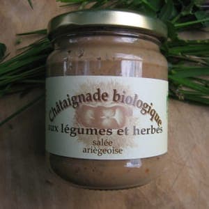 Châtaignade salée aux légumes et herbes 210g
