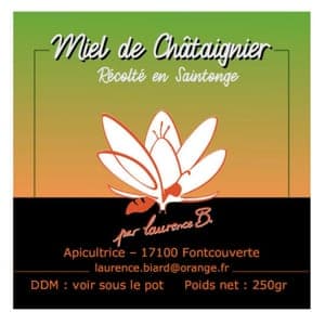 Miel de châtaignier