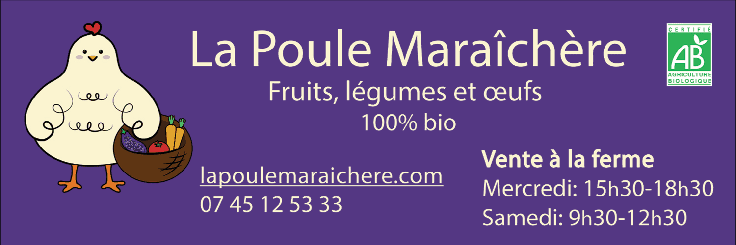 Bannière de La Poule Maraîchère