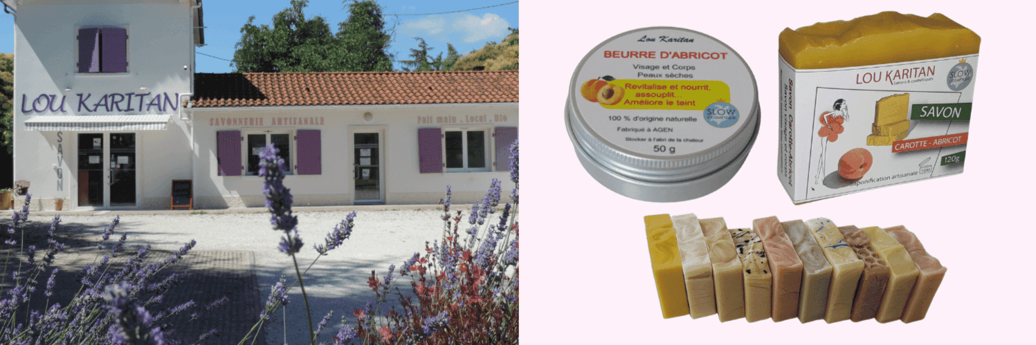 Bannière de Savonnerie Lou Karitan