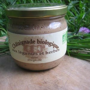 Châtaignade salée aux légumes et herbes 210g