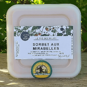 sorbet aux mirabelles 50 cl
