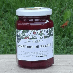 confiture de fraises 230g