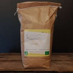 lentilles vertes