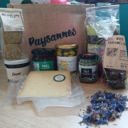 Logo de Box Paysannes de Noël aux Jardins de Verfeil