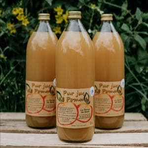 Jus de pommes bouteille 1 litre