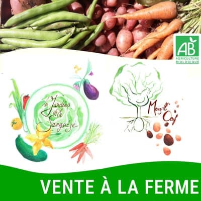 Logo de Les Jardins de la Sanguèze / Mouzill'œuf - Paysans du Vignoble