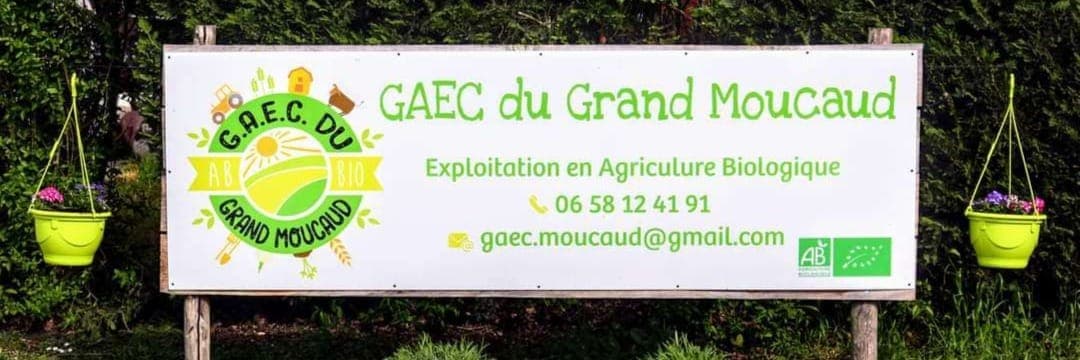 Bannière de GAEC DU GRAND MOUCAUD