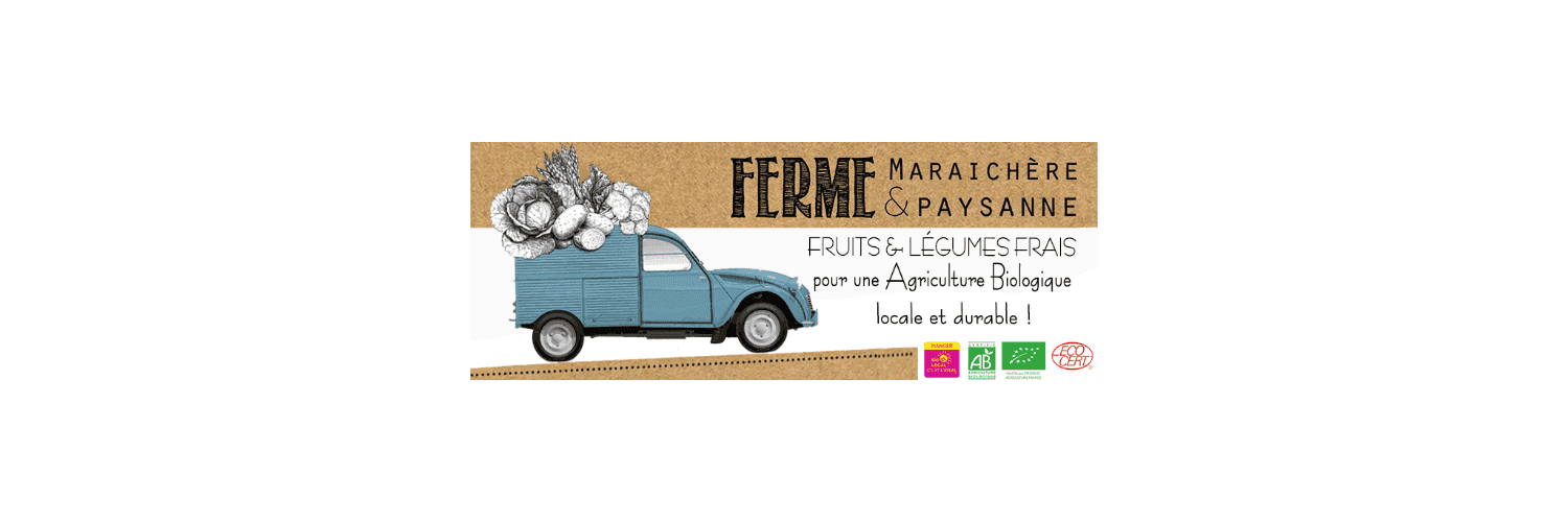 Bannière de La Bruyère qui Rit - ferme maraîchère et paysanne