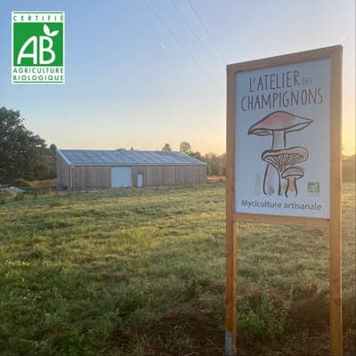 Logo de L'atelier des champignons - vente directe