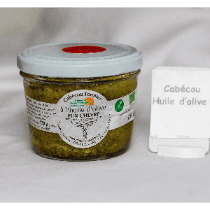 Cabécou à l'huile d'olive et aux herbes de Provence