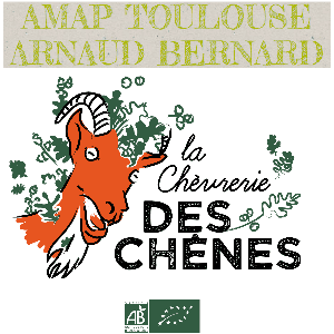 Logo de AMAP Arnaud Bernard, Commandes produits laitiers chèvre par CB